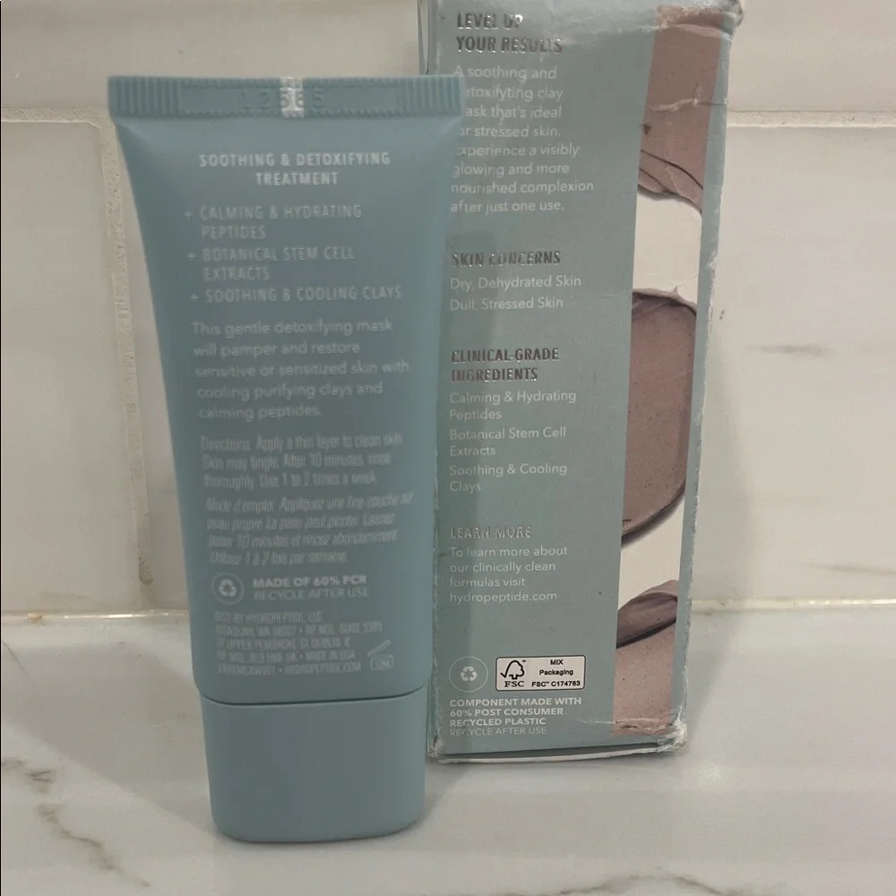 HydroPeptide Calming Mask in Soft Blue
